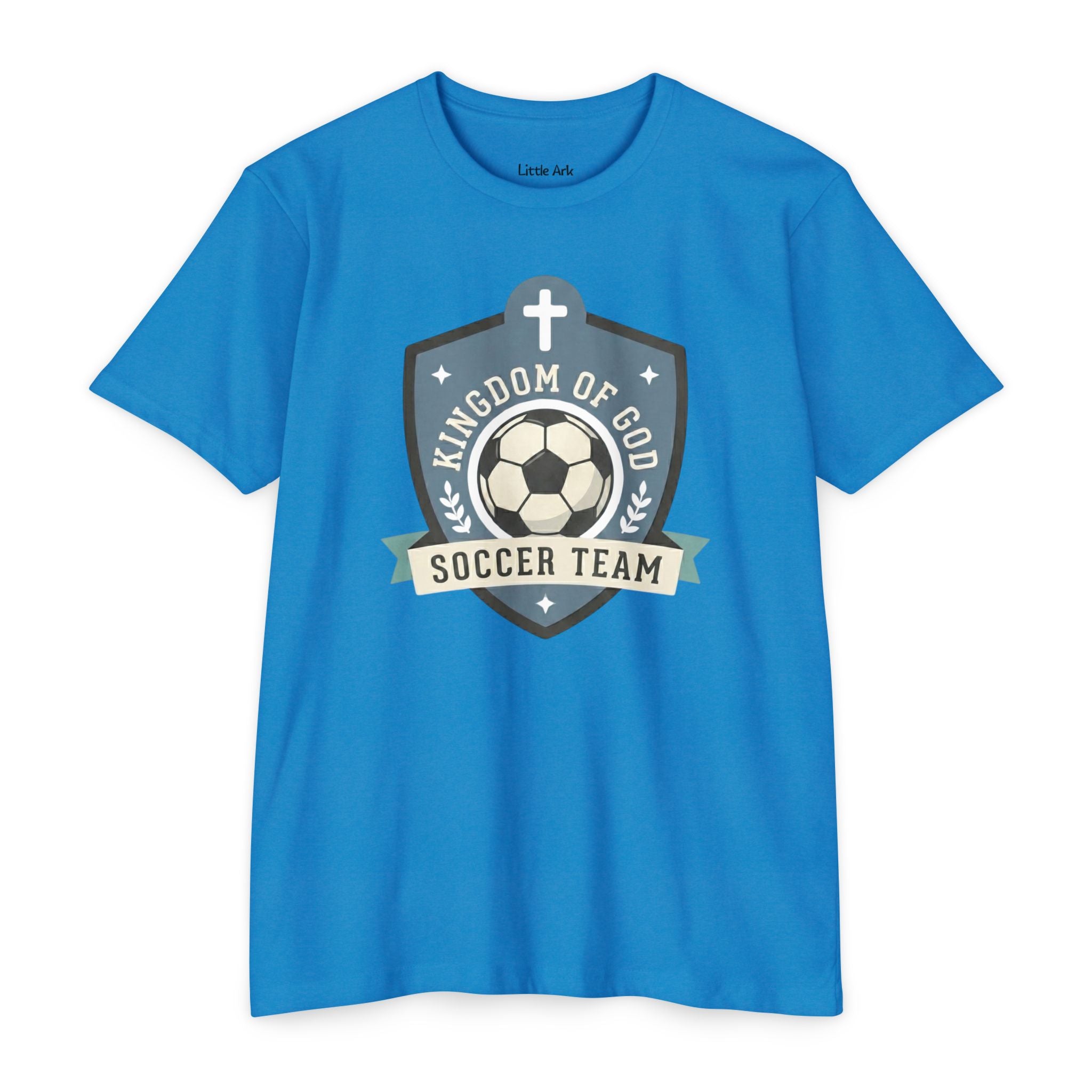 'Kingdom of God' - 'Soccer Team' Mens CVC Jersey Tee