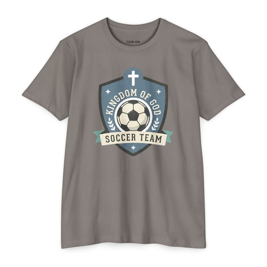 'Kingdom of God' - 'Soccer Team' Mens CVC Jersey Tee