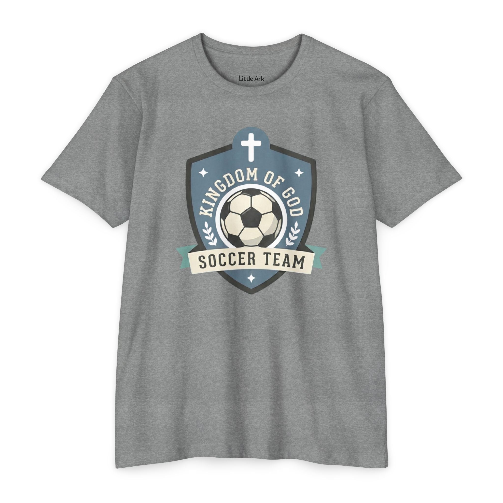 'Kingdom of God' - 'Soccer Team' Mens CVC Jersey Tee