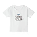 'Child of God' - 'Known by Heaven' Toddler Tee in White – Kids clothes | Little Ark | Christian Clothing Brand