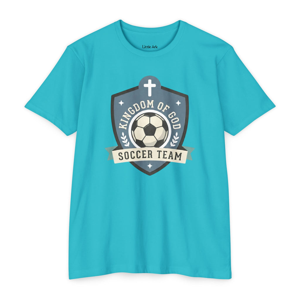 'Kingdom of God' - 'Soccer Team' Mens CVC Jersey Tee