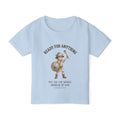 'Ready for Anything' - Armor of God Toddlers Tee in Light Blue – Kids clothes | Little Ark | Christian Clothing Brand