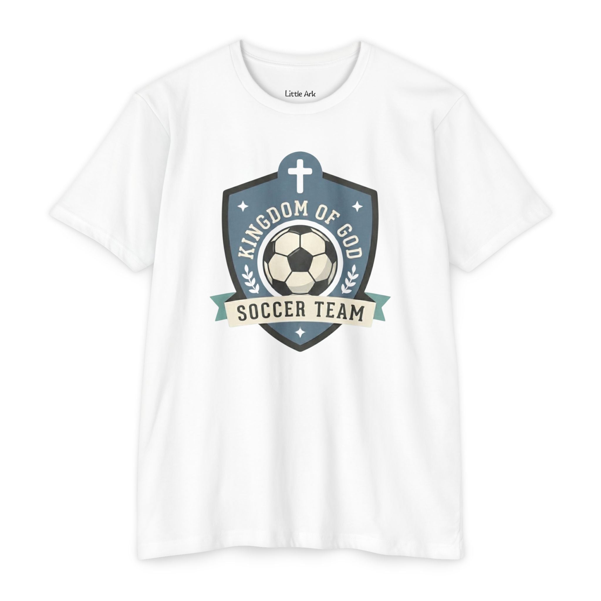'Kingdom of God' - 'Soccer Team' Mens CVC Jersey Tee