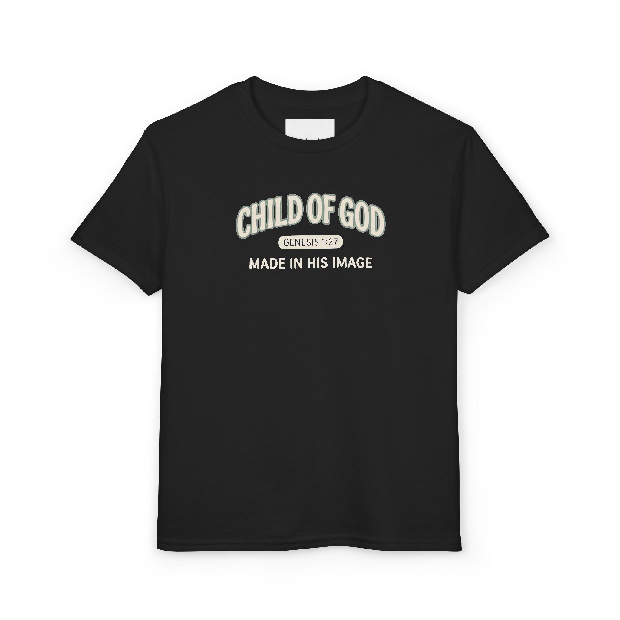 'Child of God' - 'Made in his Image' Kids Tee in – Kids clothes | Little Ark | Christian Clothing Brand