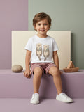 Otter Duo Toddler Tee in White – Kids clothes | Little Ark | Christian Clothing Brand