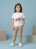Wild Boar Toddler Tee in White – Kids clothes | Little Ark | Christian Clothing Brand
