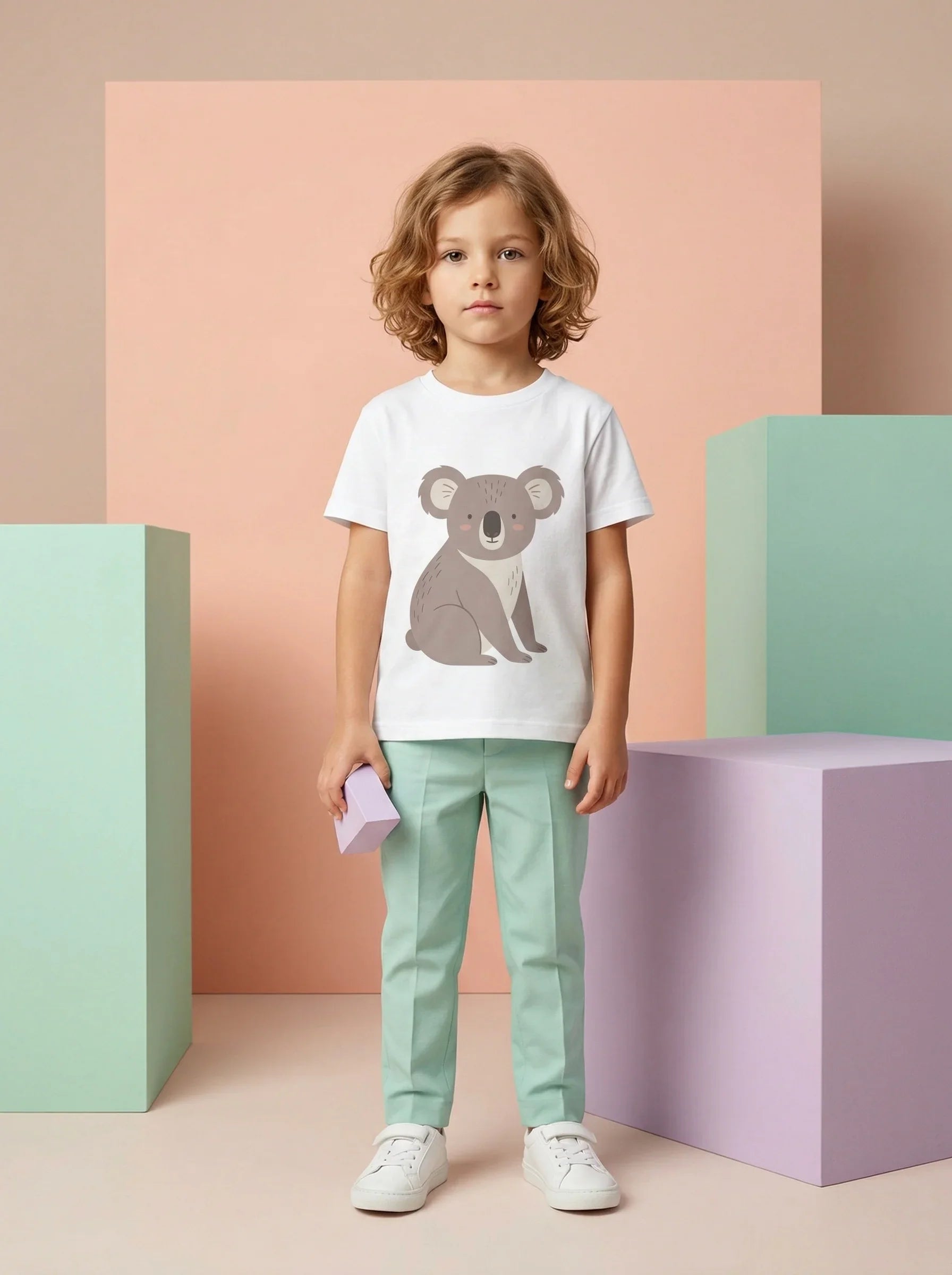 Sitting Koala Kids Tee