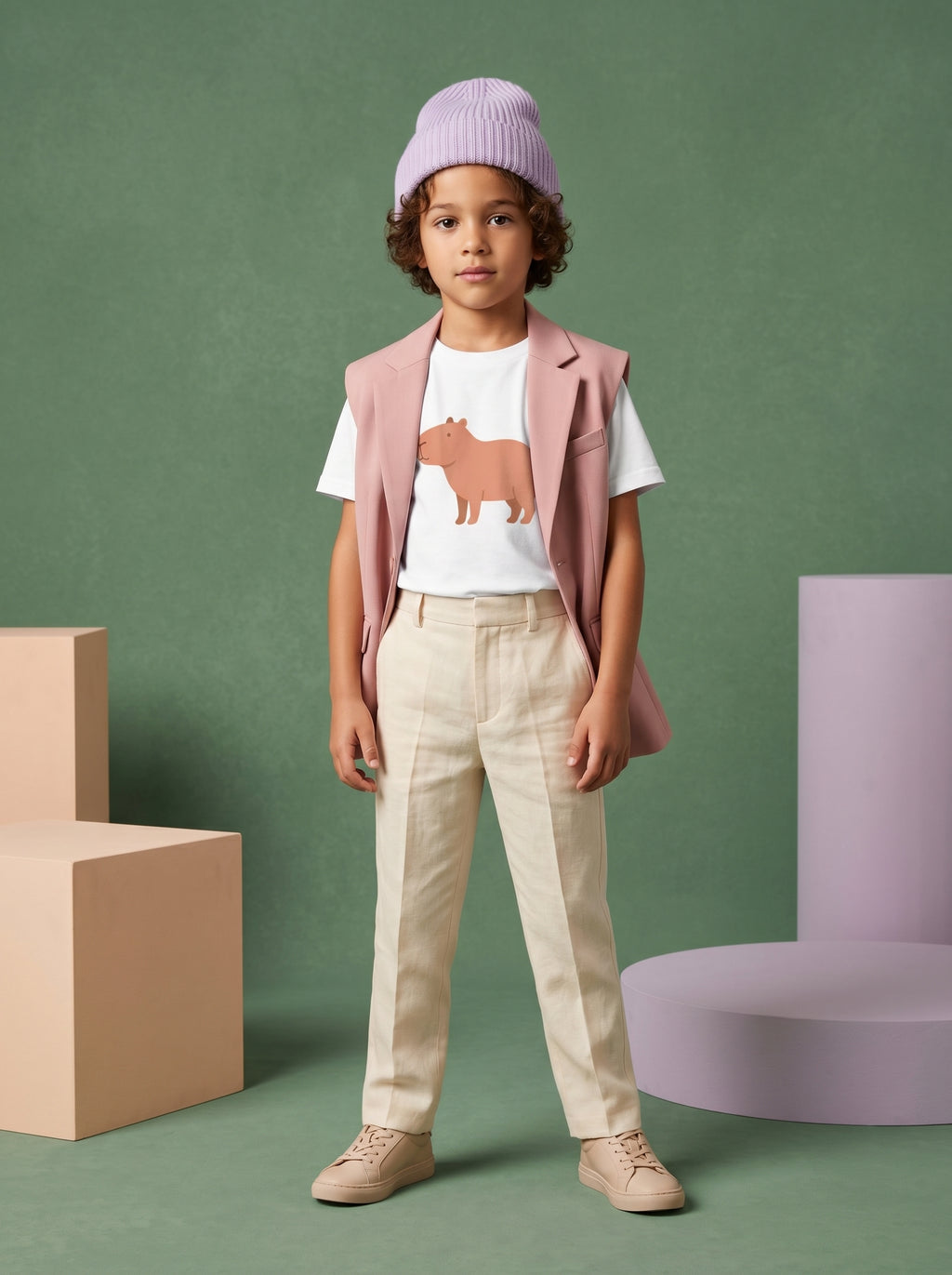 Capybara Kids Tee in – Kids clothes | Little Ark | Christian Clothing Brand