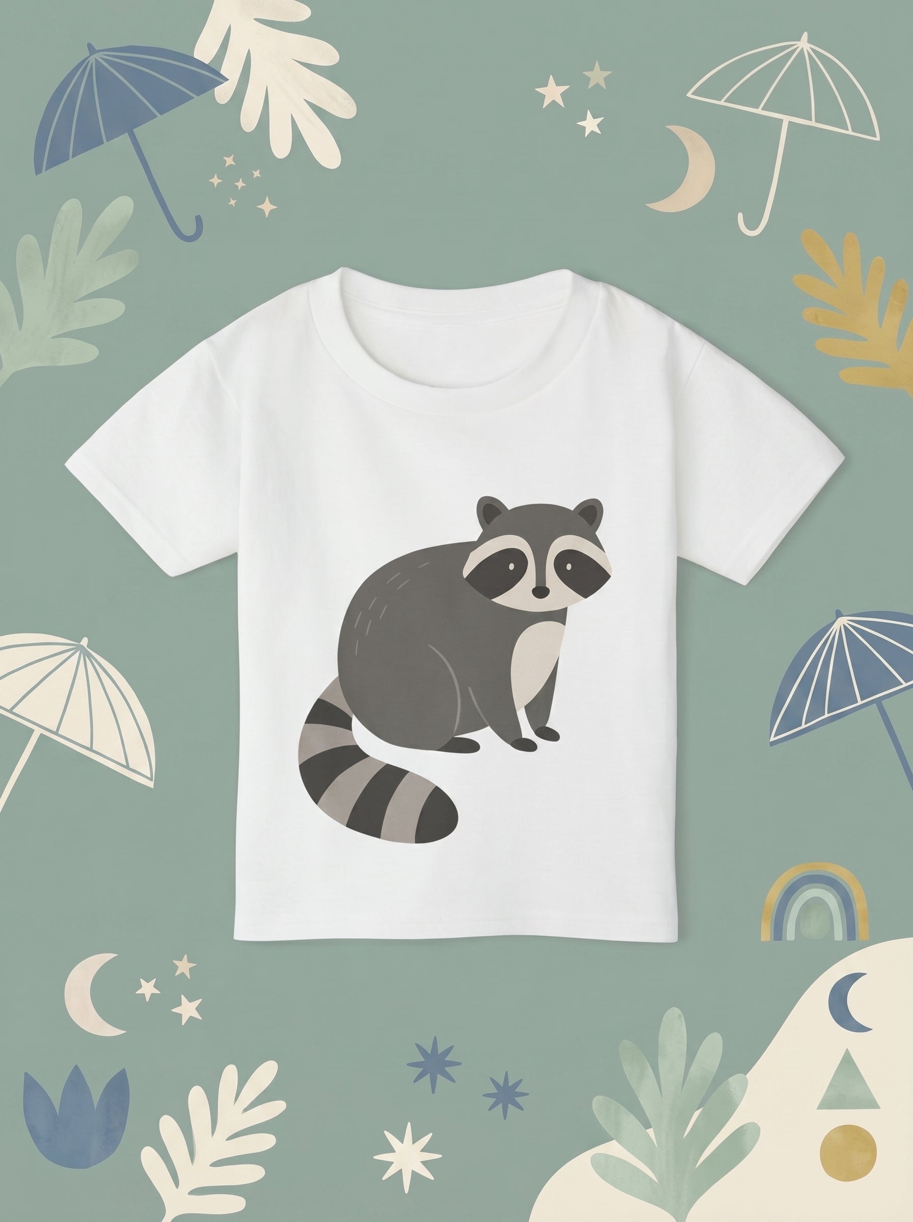 Raccoon Toddler Tee in – Kids clothes | Little Ark | Christian Clothing Brand