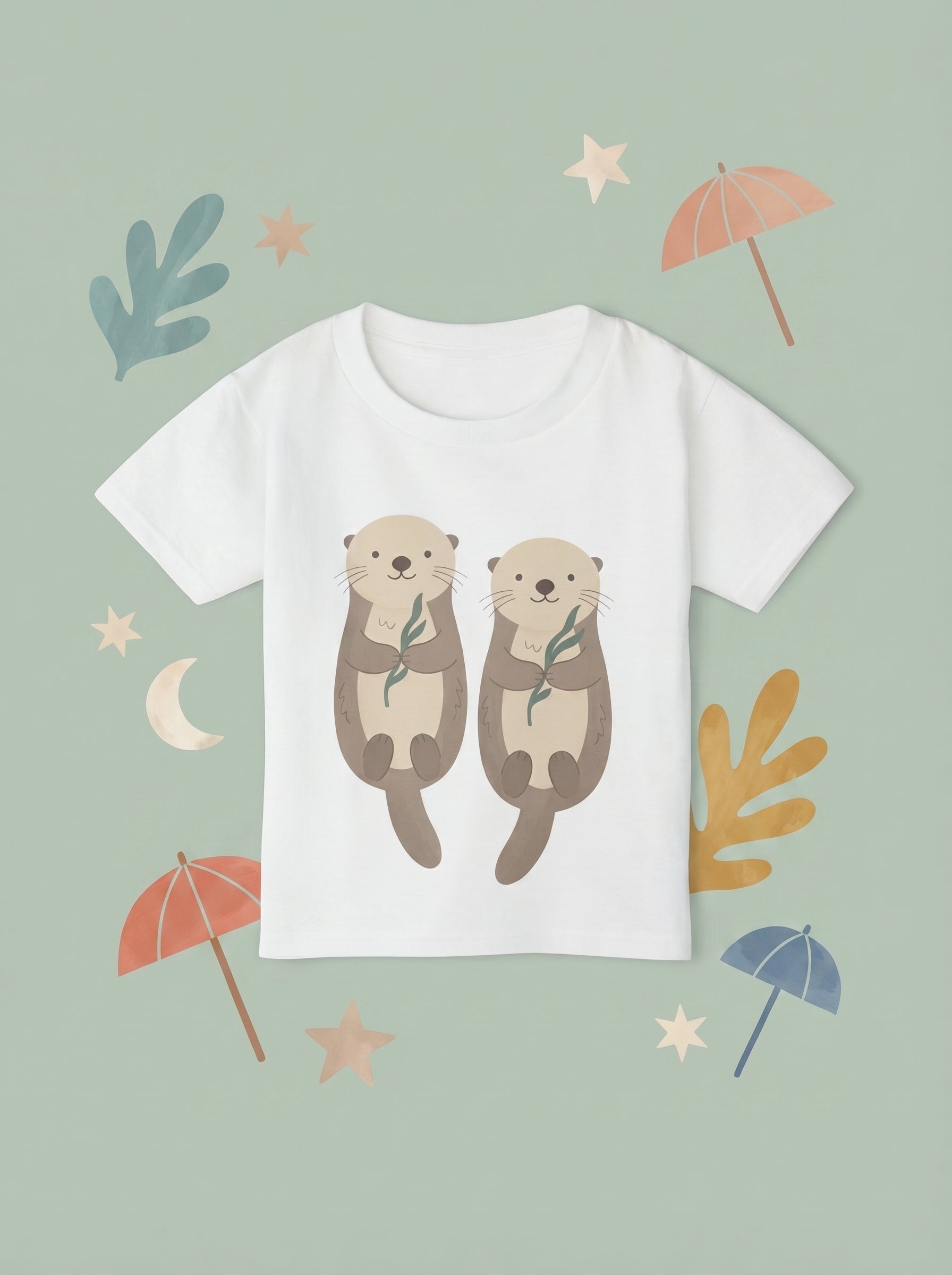 Otter Duo Toddler Tee in – Kids clothes | Little Ark | Christian Clothing Brand
