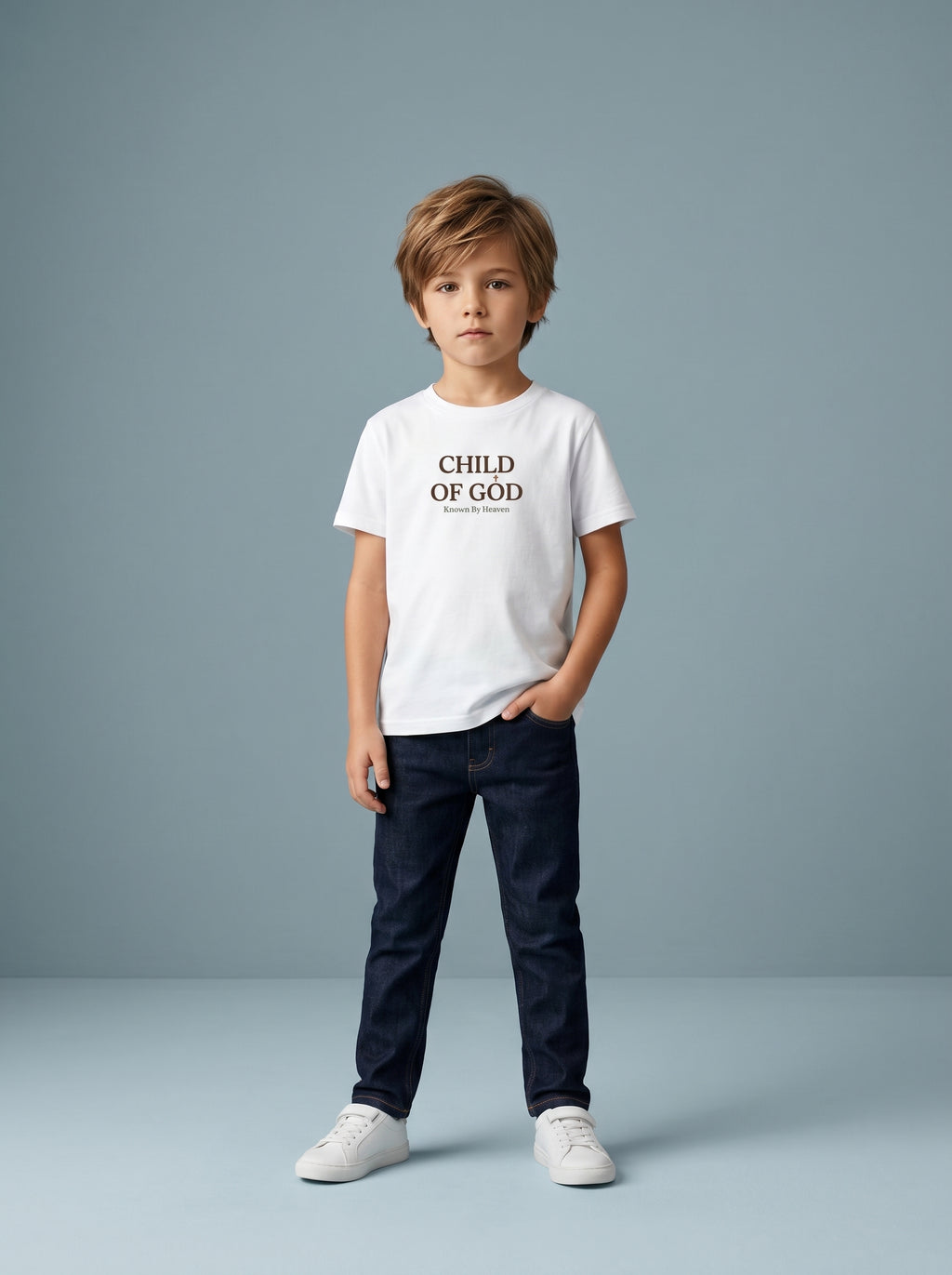 'Child of God' Kids Tee in – Kids clothes | Little Ark | Christian Clothing Brand