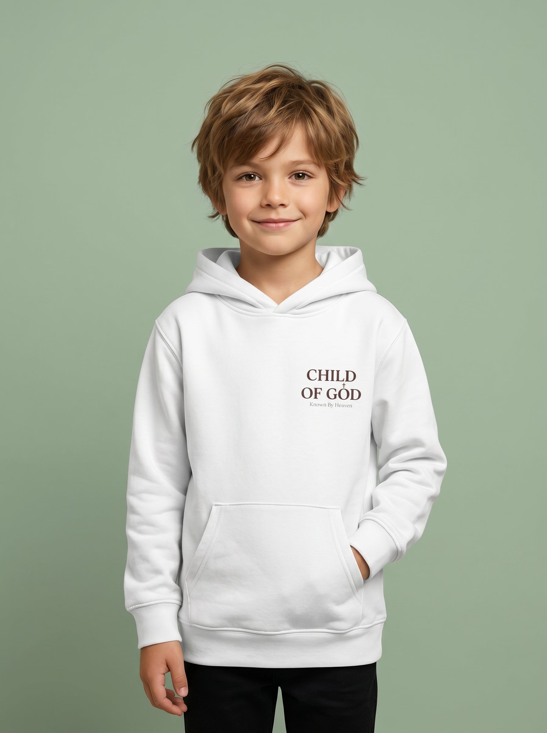 'Child of God' Kids Hoodie in – Kids clothes | Little Ark | Christian Clothing Brand