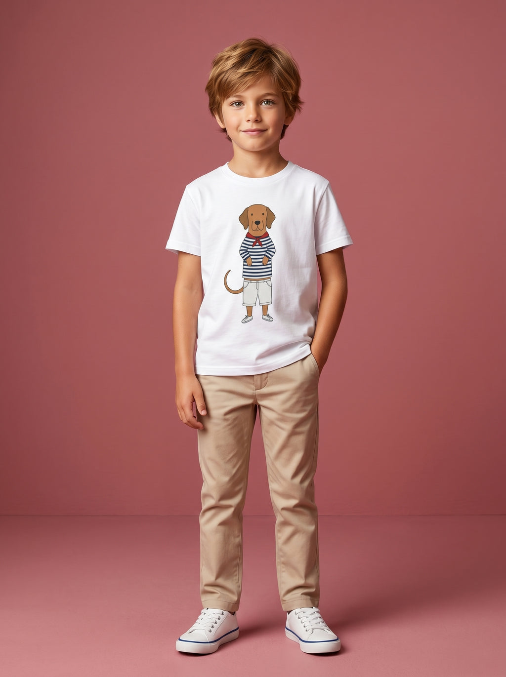 Spanish Mastiff Dog Kids Tee in – Kids clothes | Little Ark | Christian Clothing Brand