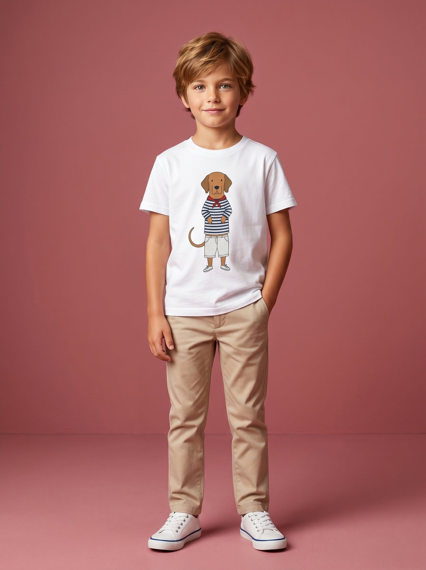Spanish Mastiff Dog Kids Tee in – Kids clothes | Little Ark | Christian Clothing Brand
