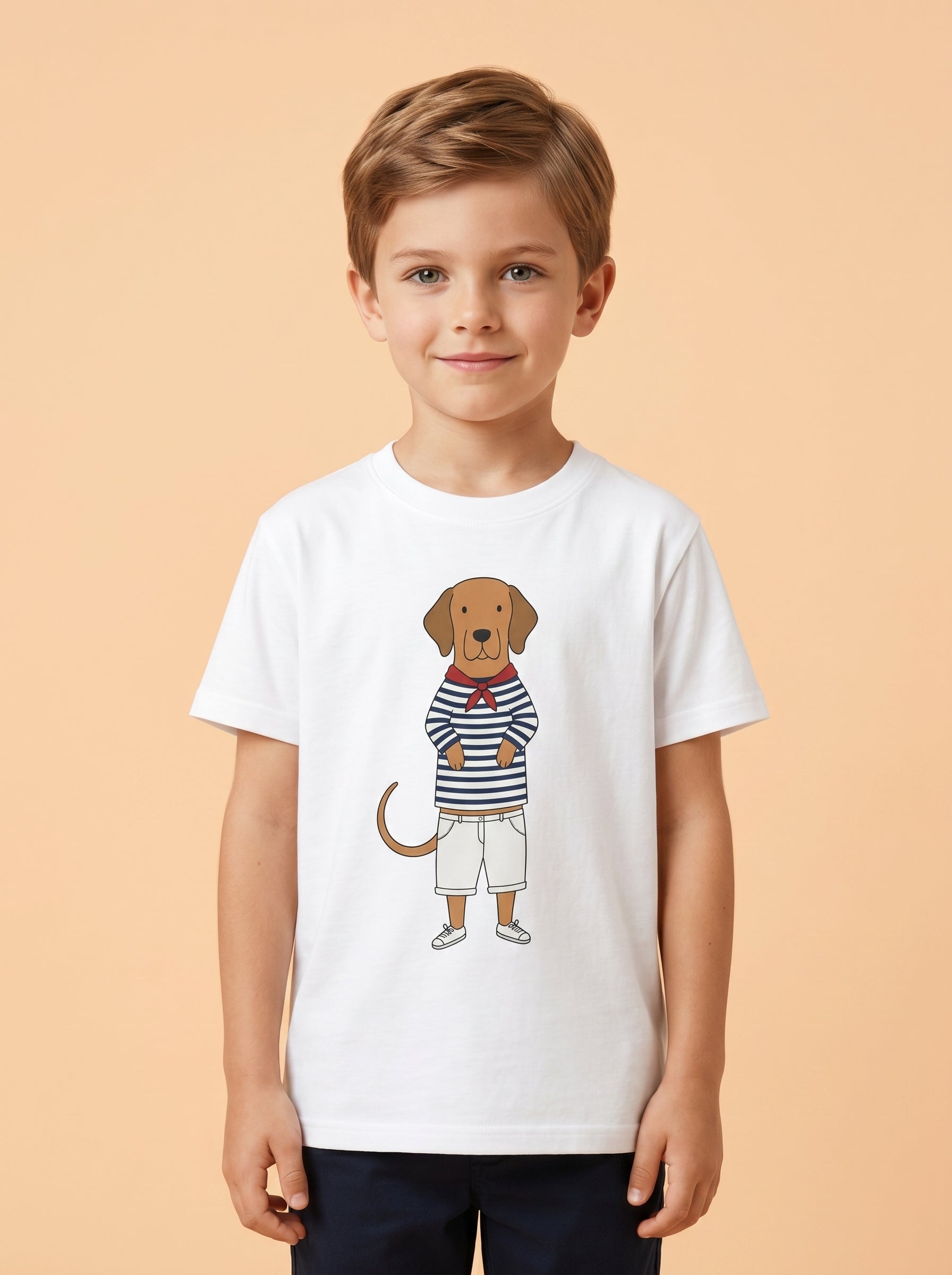Spanish Mastiff Dog Kids Tee in – Kids clothes | Little Ark | Christian Clothing Brand
