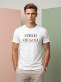 'Child of God' - 'Known by Heaven' Mens Tee in Solid White – T-Shirt | Little Ark | Christian Clothing Brand