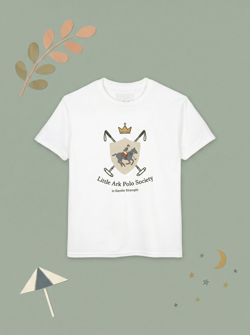Little Ark Polo Society Kids Tee in – Kids clothes | Little Ark | Christian Clothing Brand