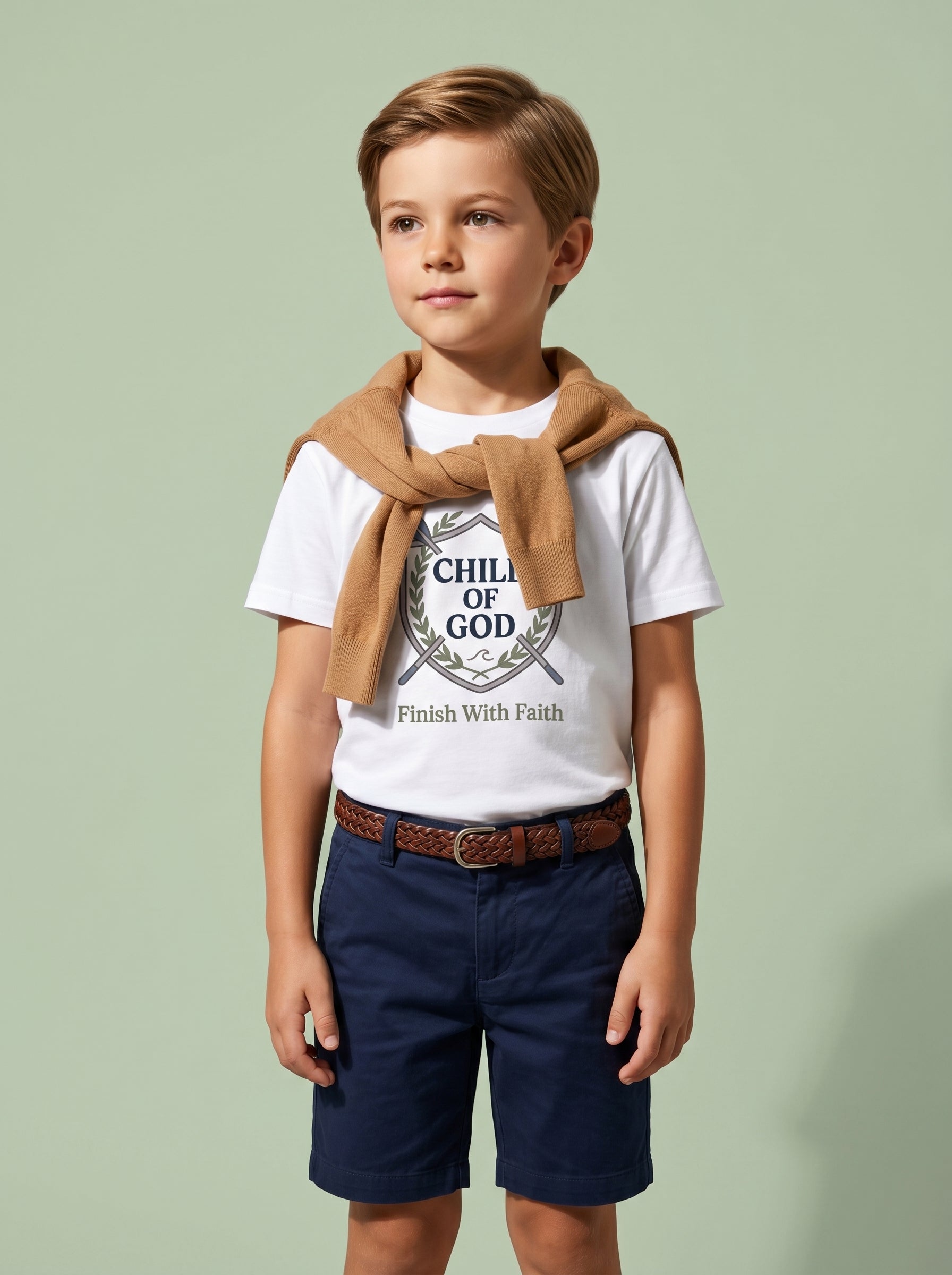 'Child of God' Rowing Team Kids Tee in – Kids clothes | Little Ark | Christian Clothing Brand