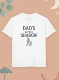 'Dads Little Shadow' Kids Tee in White – Kids clothes | Little Ark | Christian Clothing Brand