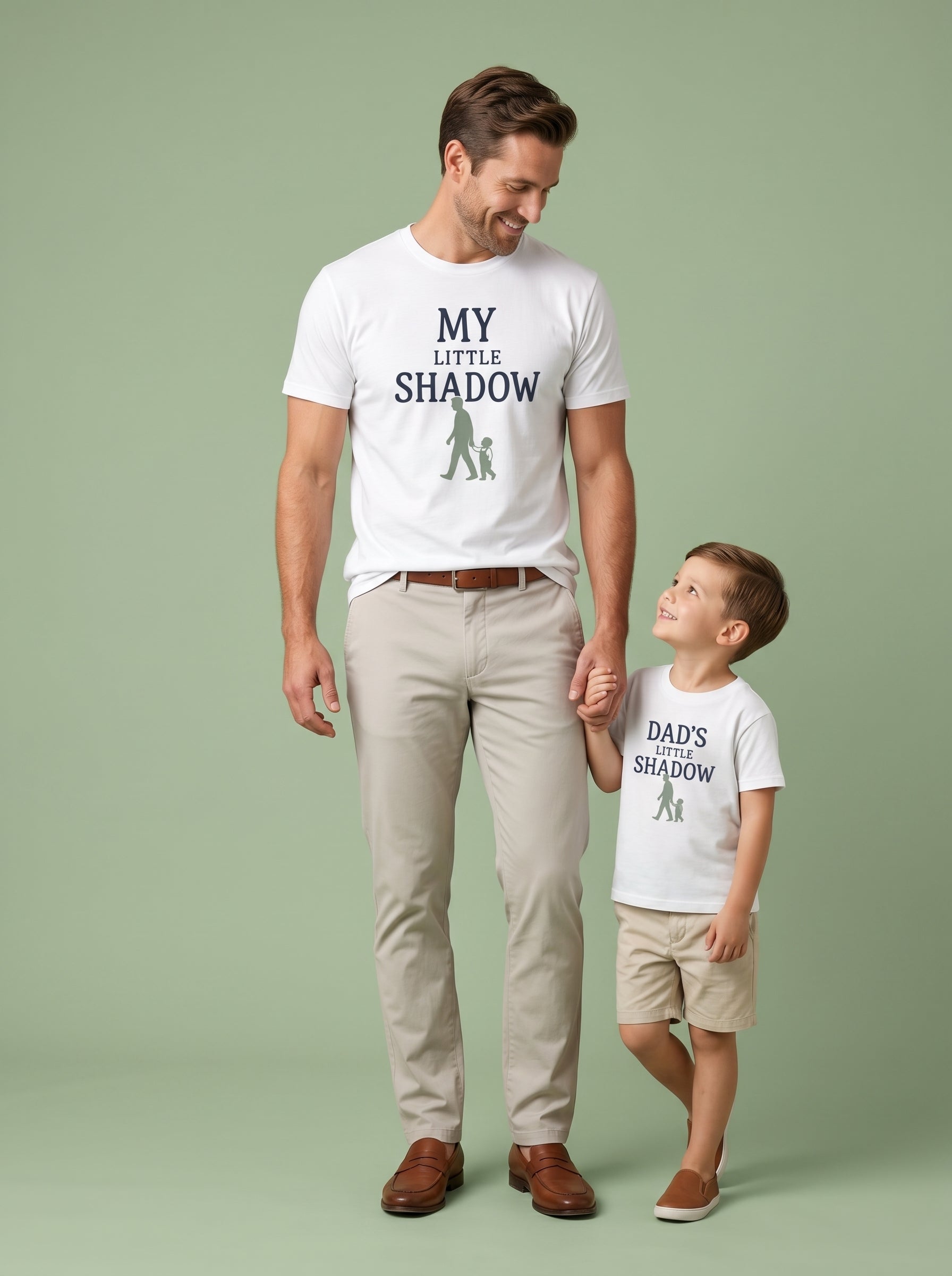 'My Little Shadow' Dads Tee in – T-Shirt | Little Ark | Christian Clothing Brand