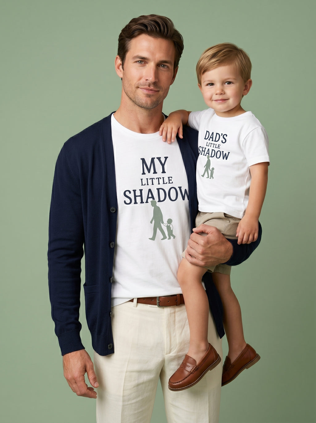 'My Little Shadow' Dads Tee in – T-Shirt | Little Ark | Christian Clothing Brand