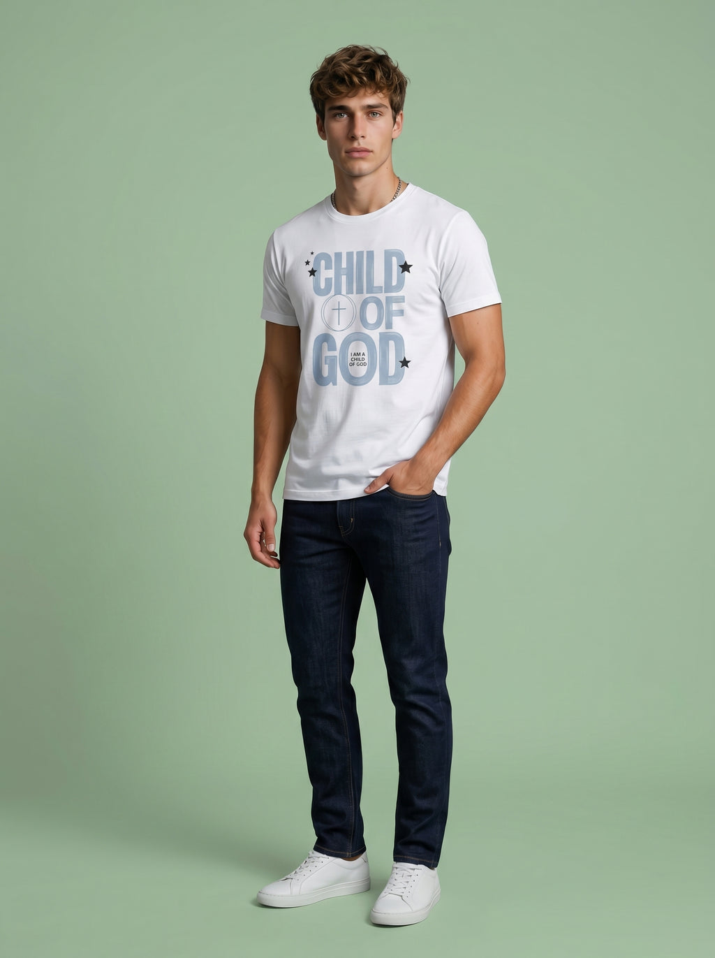 'Child of God' - Unisex Tee in – T-Shirt | Little Ark | Christian Clothing Brand