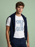 'Child of God' - Unisex Tee in Solid White – T-Shirt | Little Ark | Christian Clothing Brand