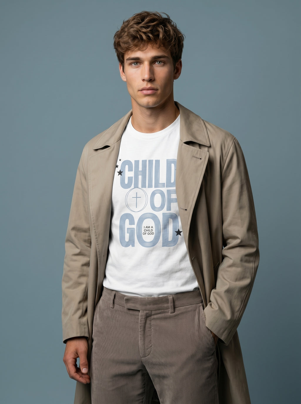 'Child of God' - Unisex Tee in – T-Shirt | Little Ark | Christian Clothing Brand