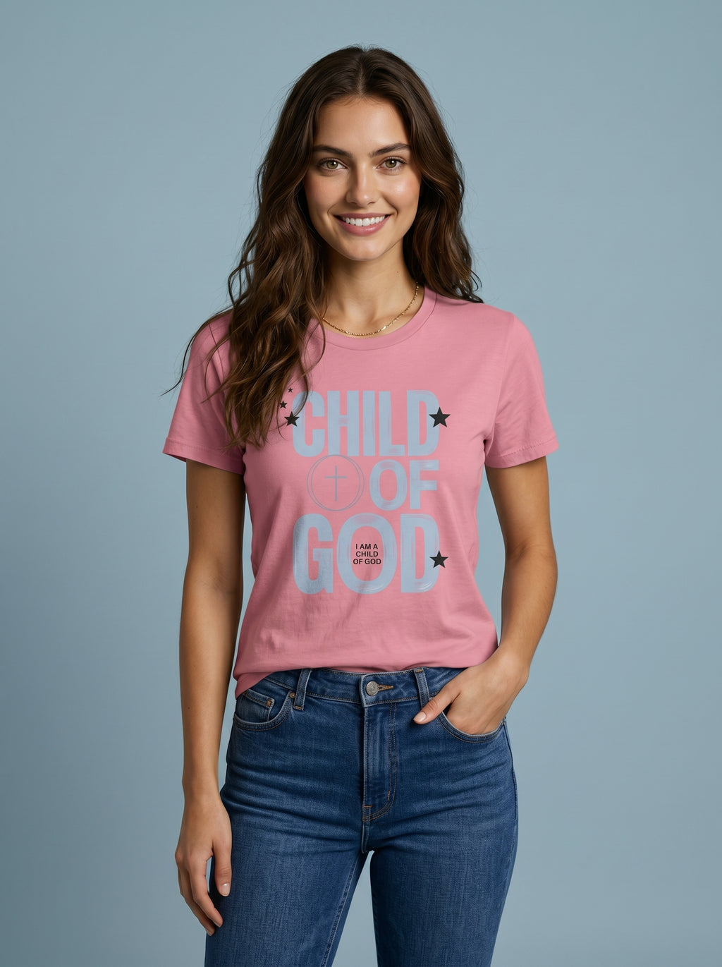 'Child of God' - Unisex Tee in – T-Shirt | Little Ark | Christian Clothing Brand