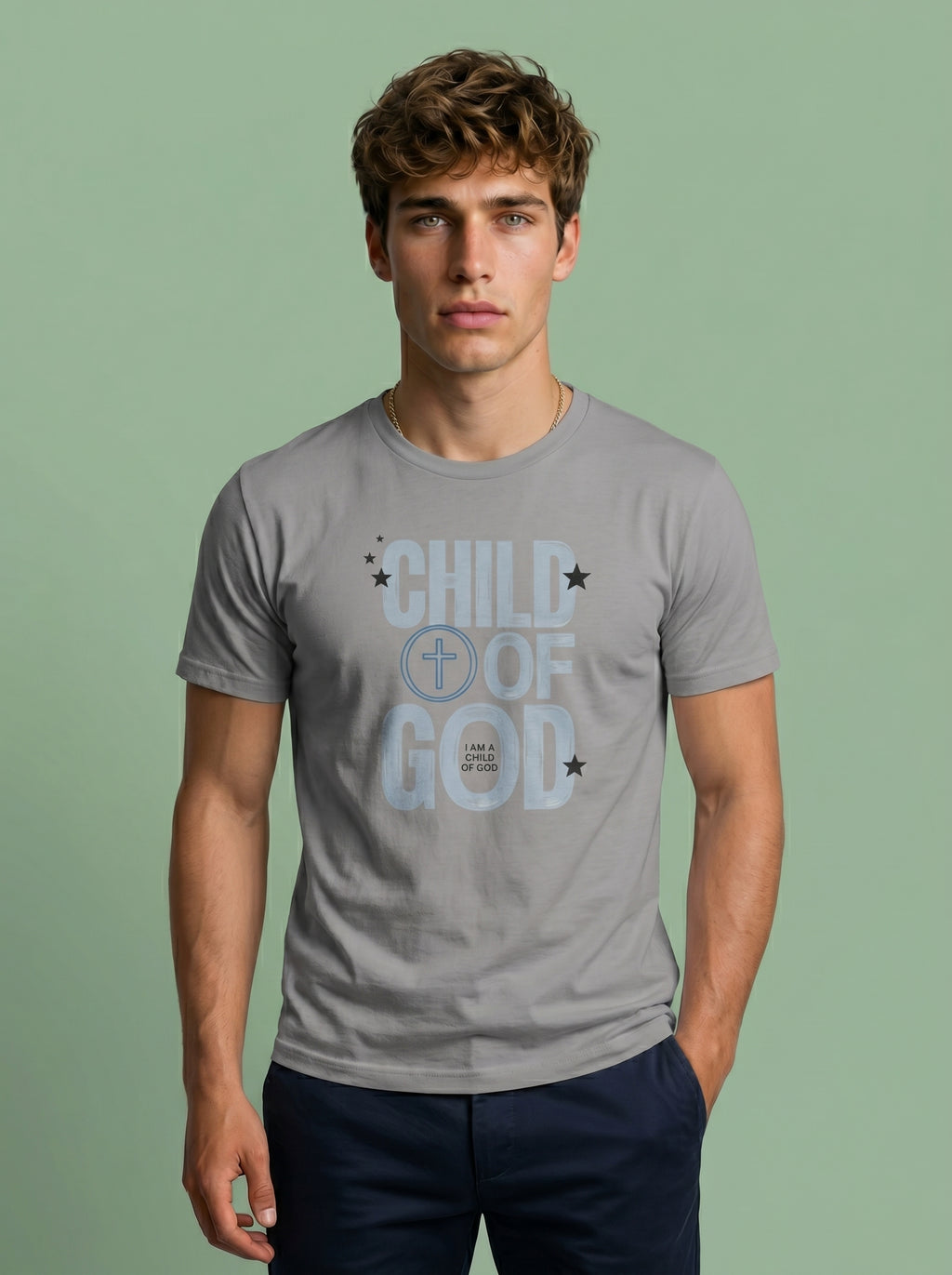 'Child of God' - Unisex Tee in – T-Shirt | Little Ark | Christian Clothing Brand