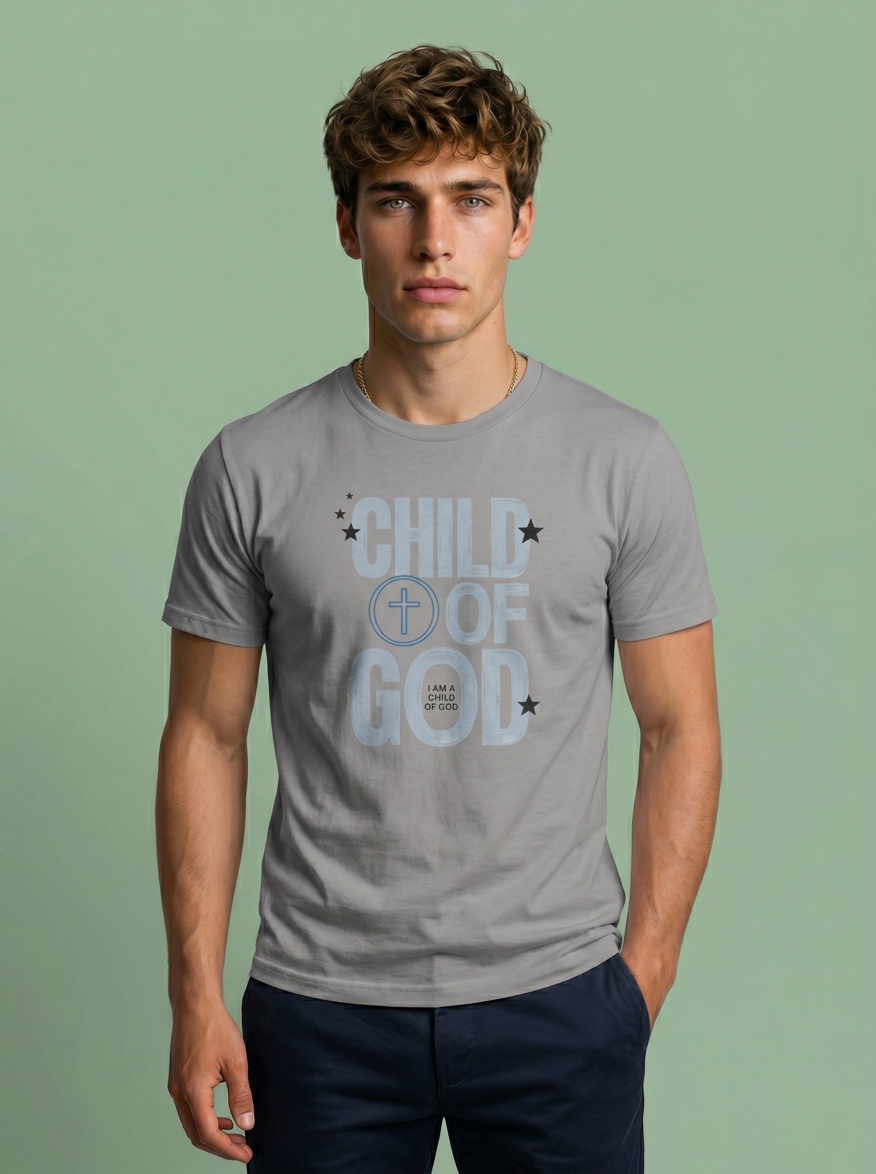 'Child of God' - Unisex Tee in – T-Shirt | Little Ark | Christian Clothing Brand