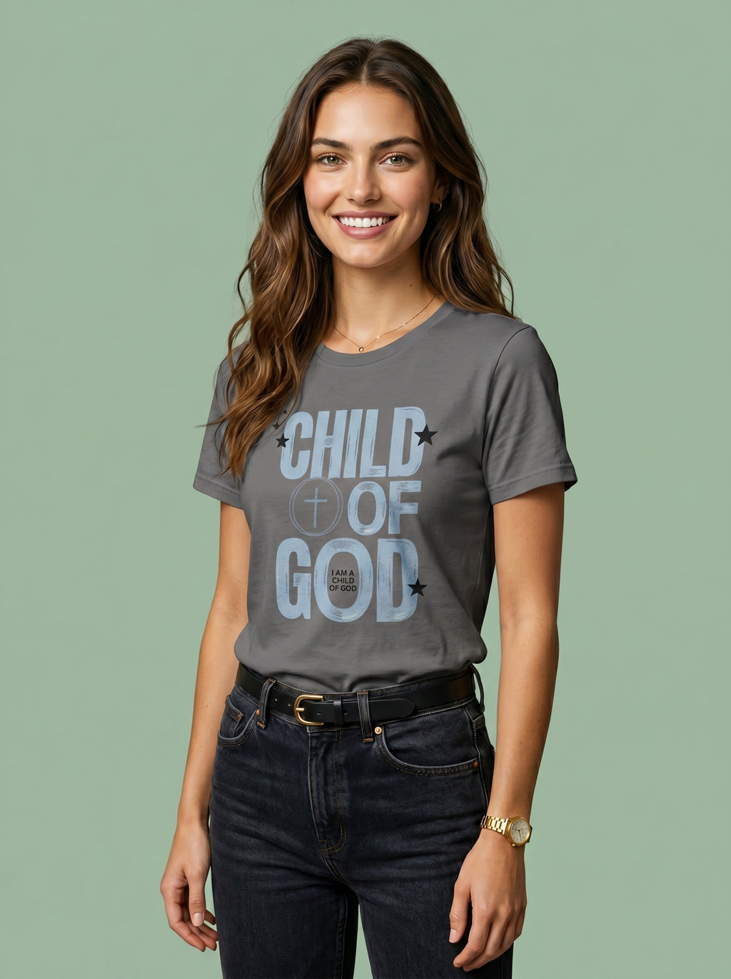 'Child of God' - Unisex Tee in – T-Shirt | Little Ark | Christian Clothing Brand