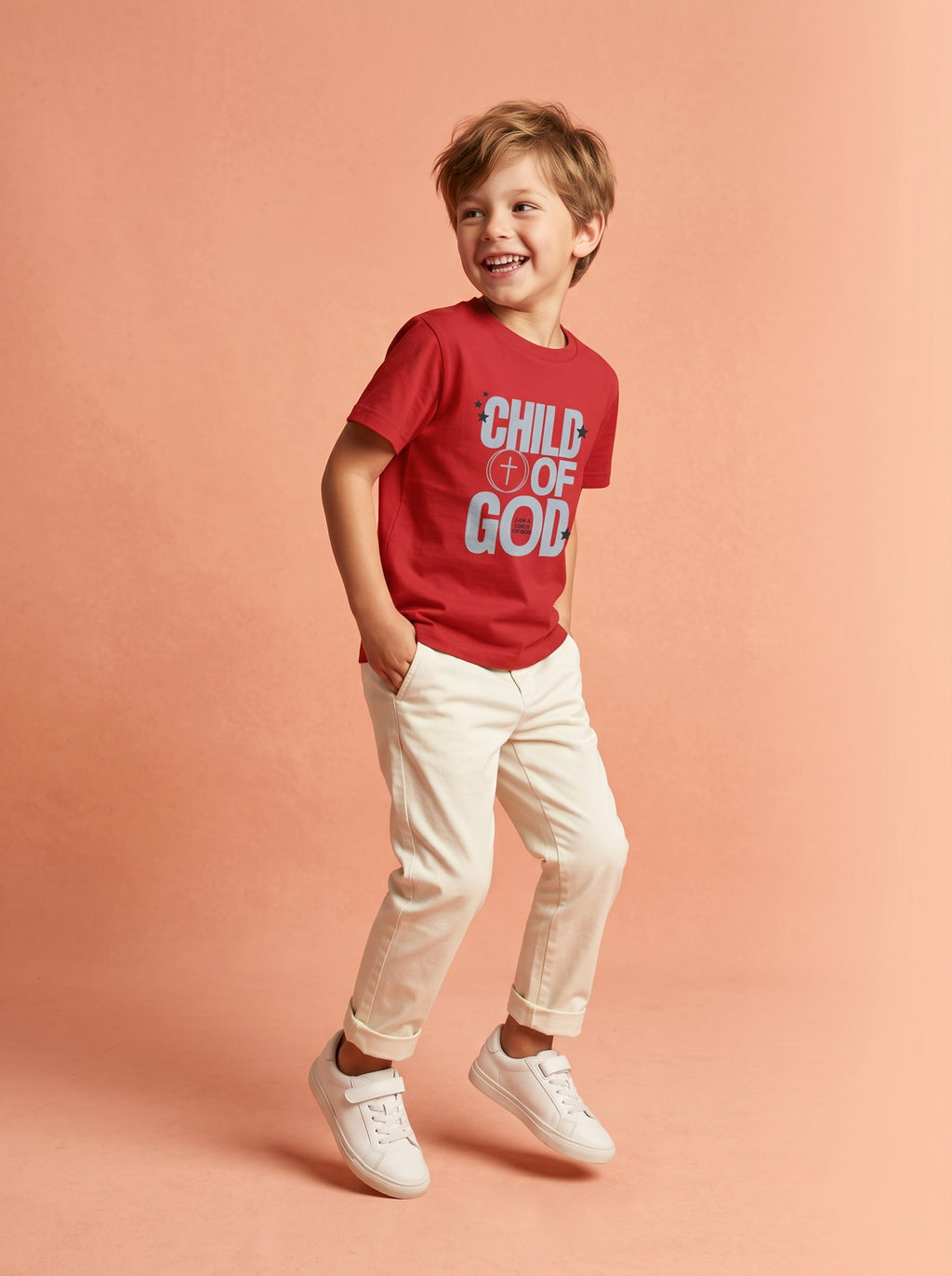 'Child of God' - 'I am a Child of God' Kids Tee in – Kids clothes | Little Ark | Christian Clothing Brand