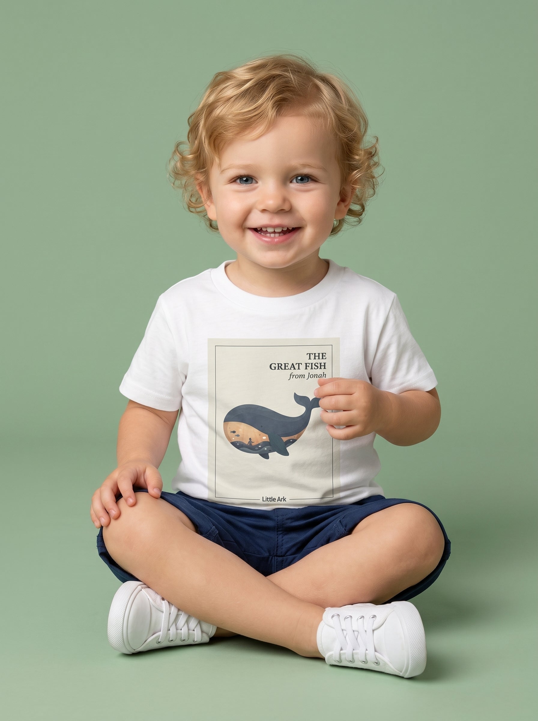 'The Great Fish - 'From Jonah' Toddler Tee