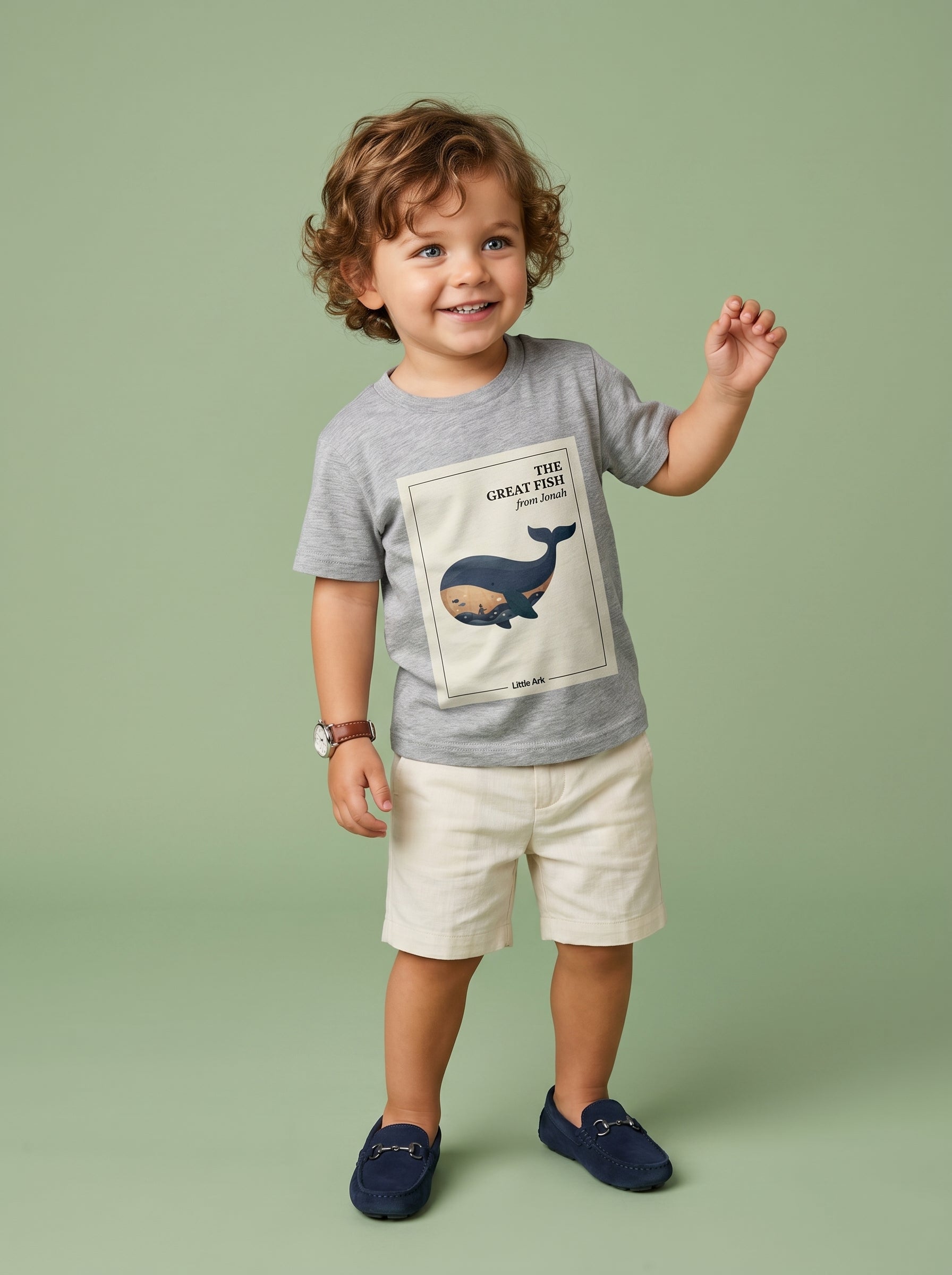 'The Great Fish - 'From Jonah' Toddler Tee