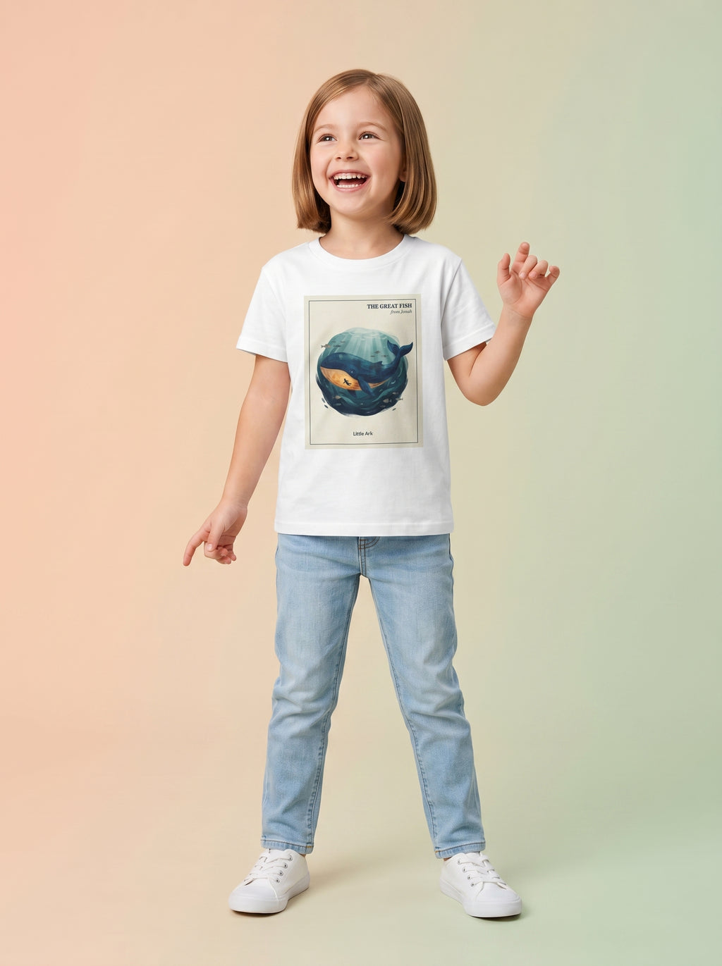 'The Great Fish - 'From Jonah' Kids Tee