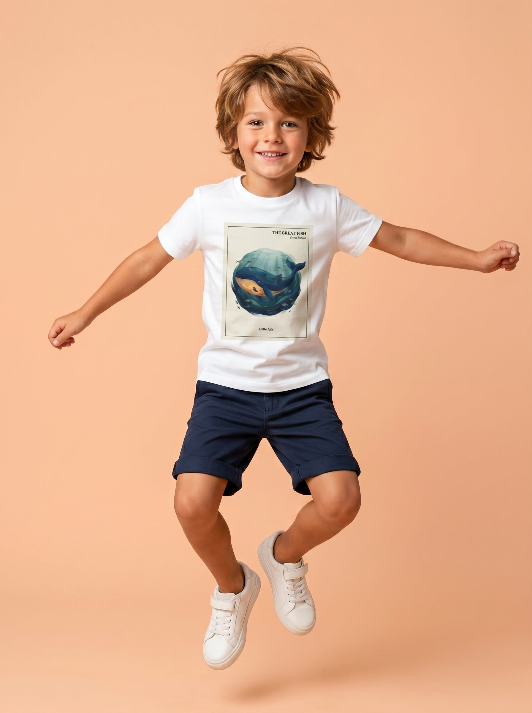 'The Great Fish - 'From Jonah' Kids Tee