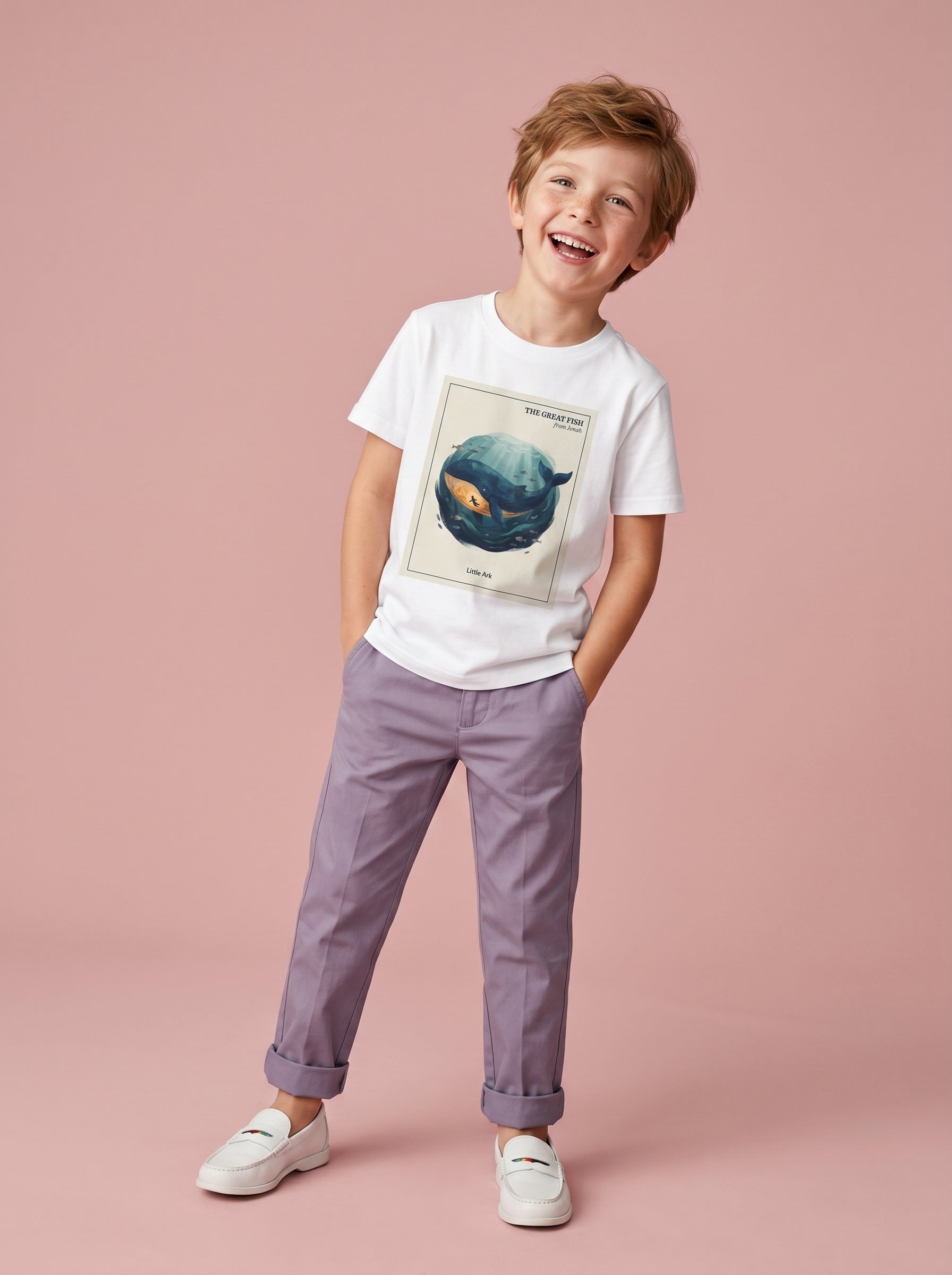 'The Great Fish - 'From Jonah' Kids Tee