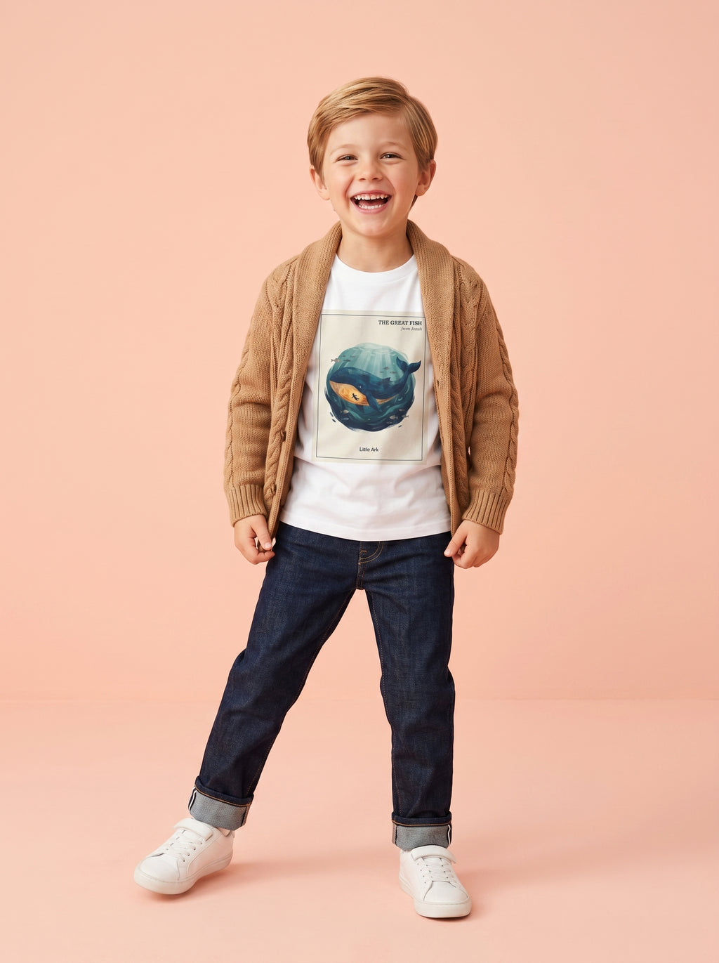 'The Great Fish - 'From Jonah' Kids Tee