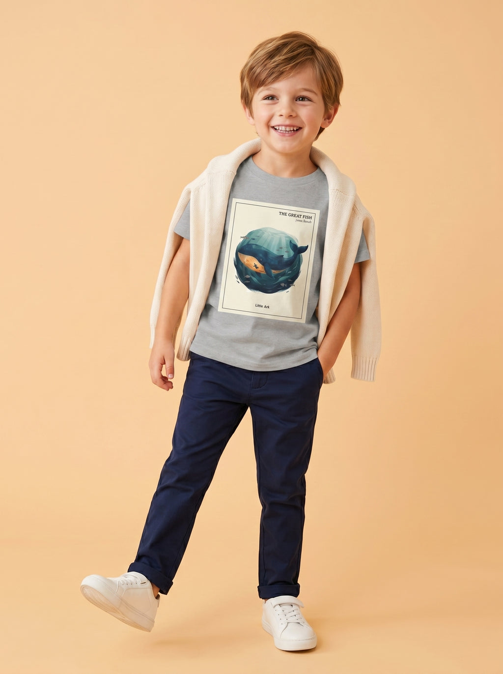 'The Great Fish - 'From Jonah' Kids Tee
