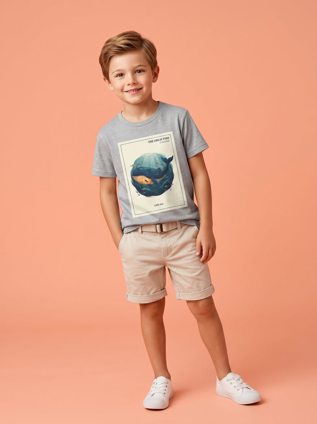'The Great Fish - 'From Jonah' Kids Tee