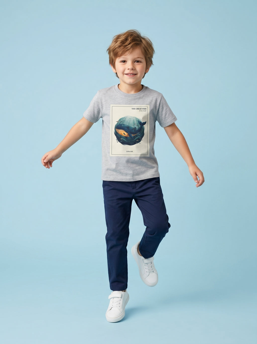 'The Great Fish - 'From Jonah' Kids Tee