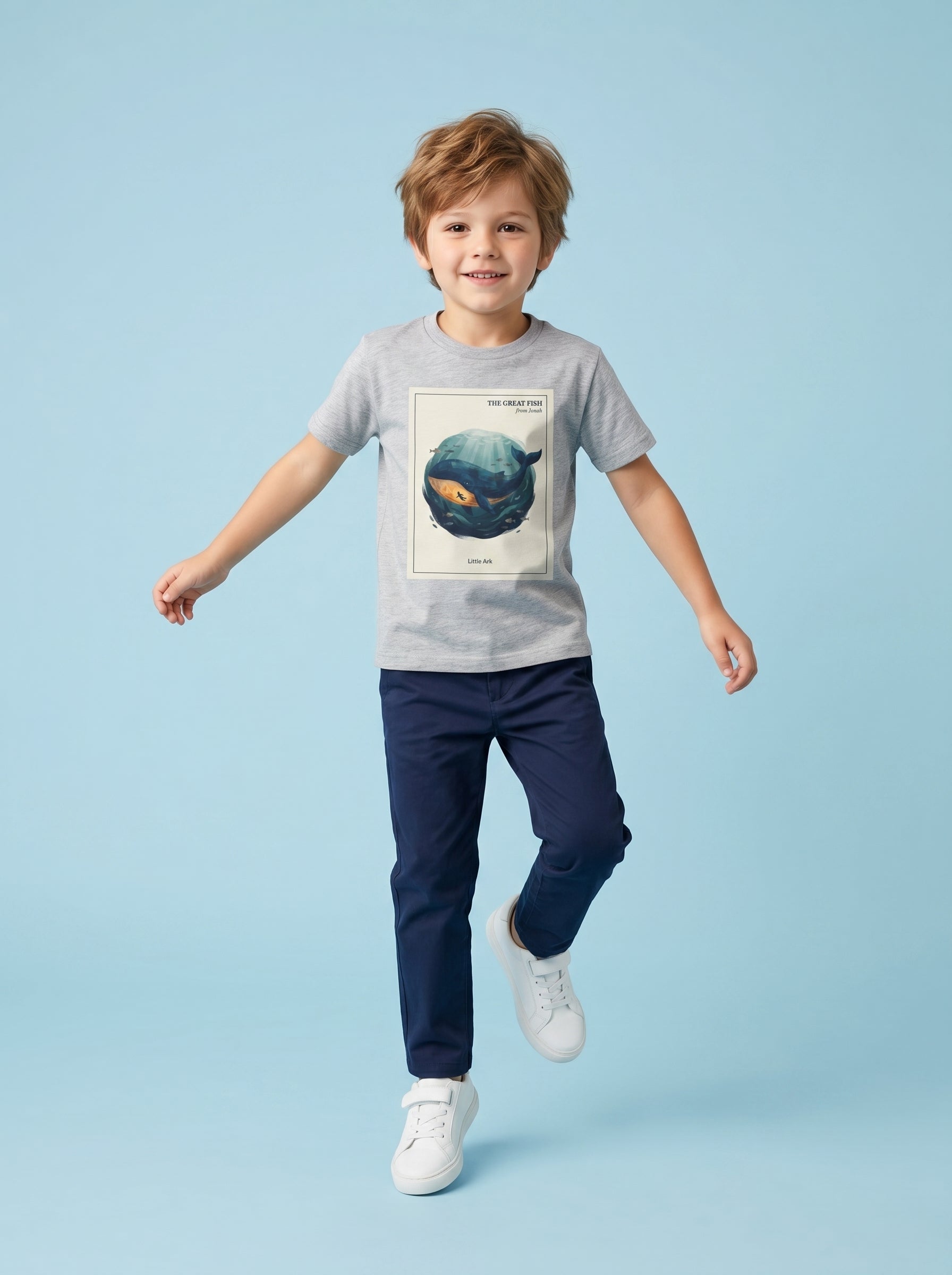 'The Great Fish - 'From Jonah' Kids Tee