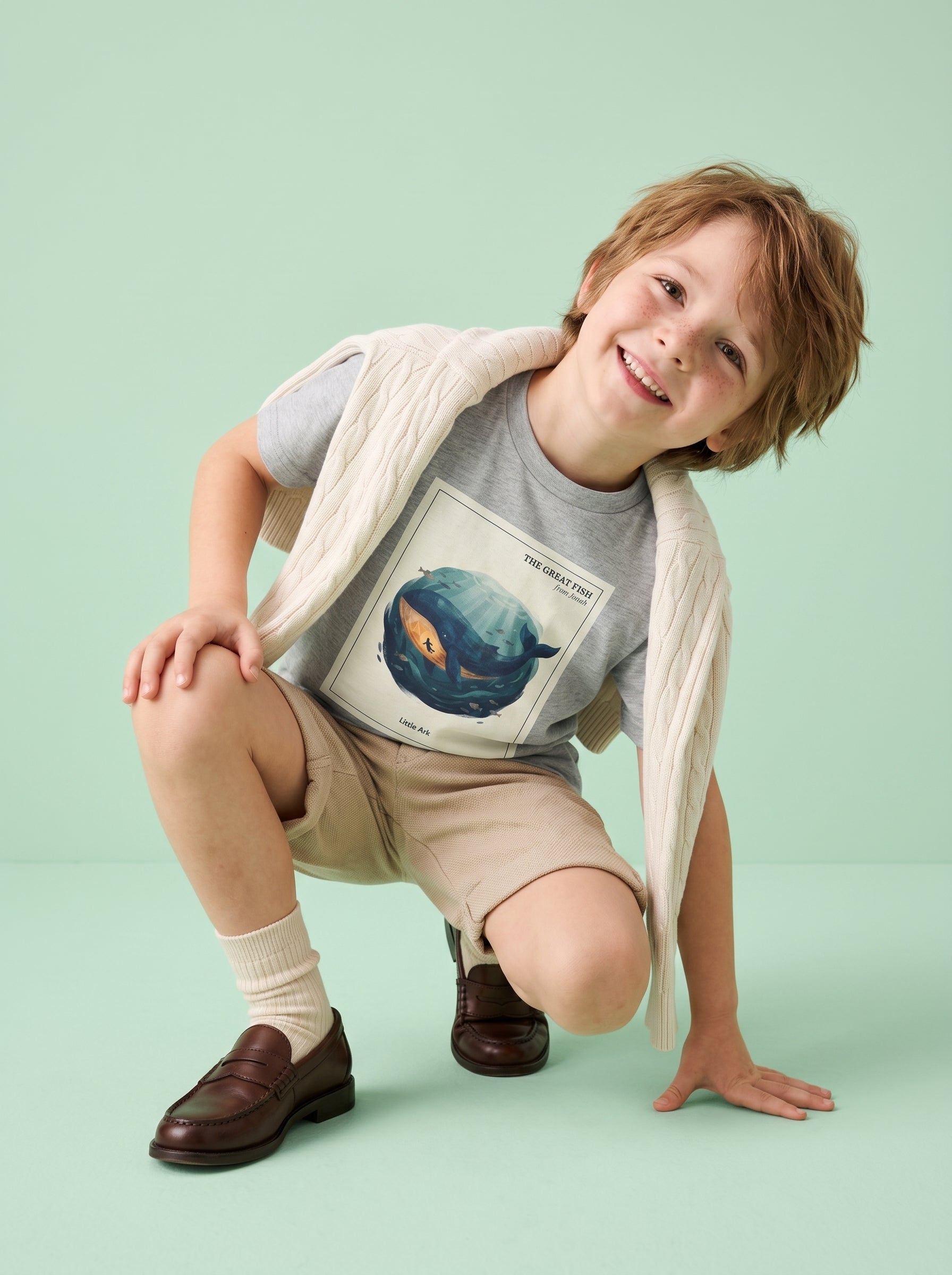 'The Great Fish - 'From Jonah' Kids Tee