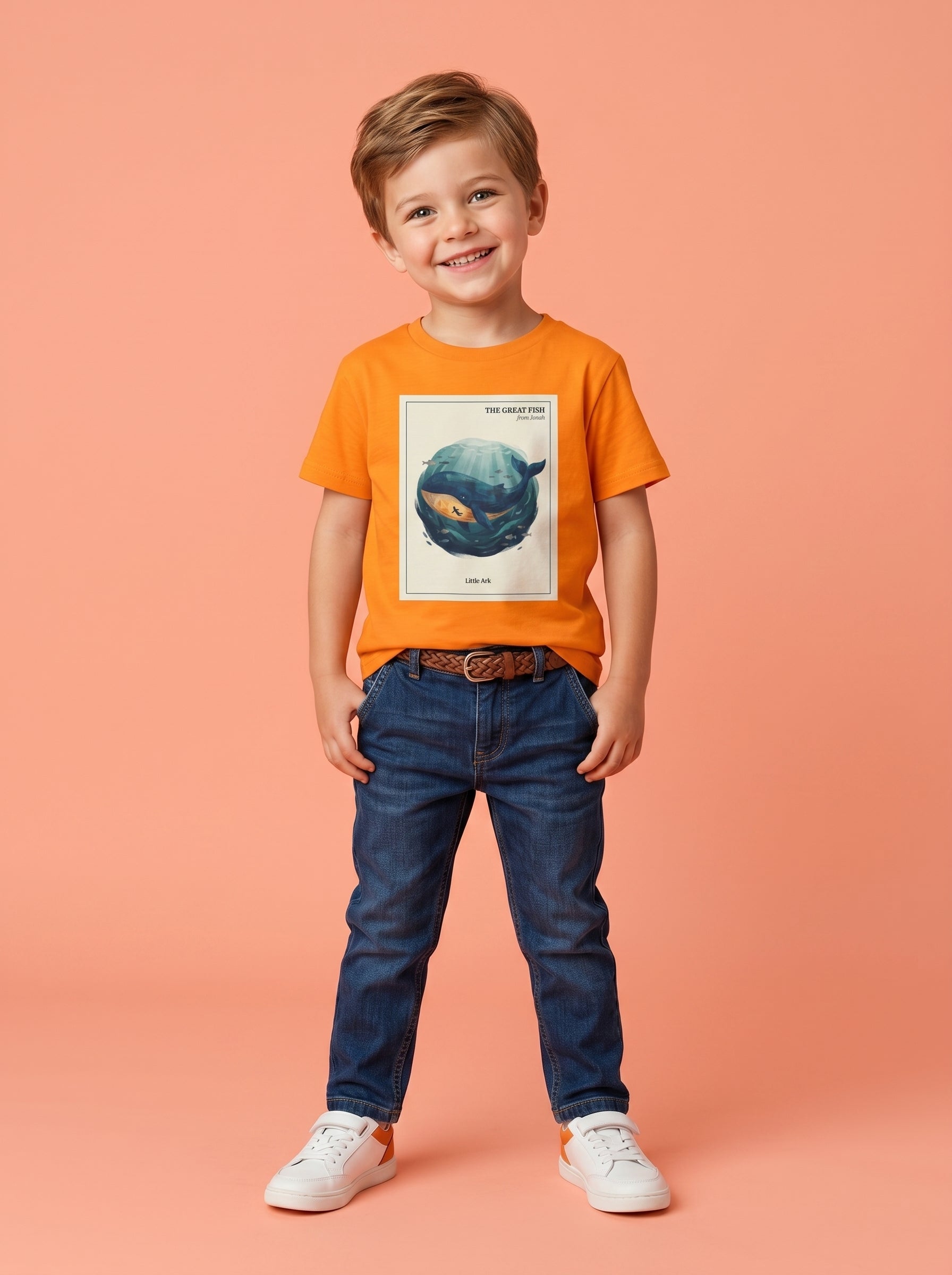 'The Great Fish - 'From Jonah' Kids Tee