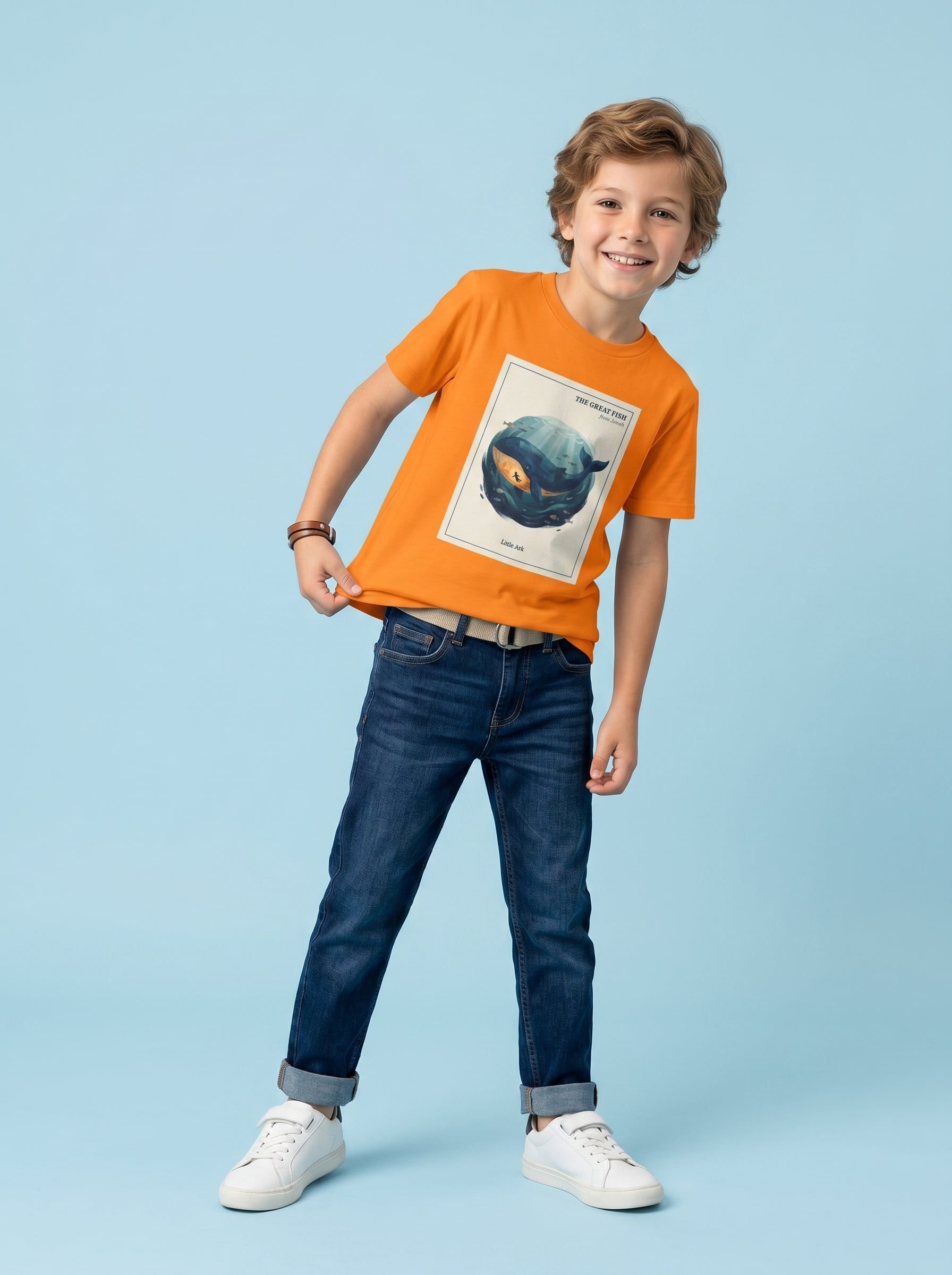 'The Great Fish - 'From Jonah' Kids Tee
