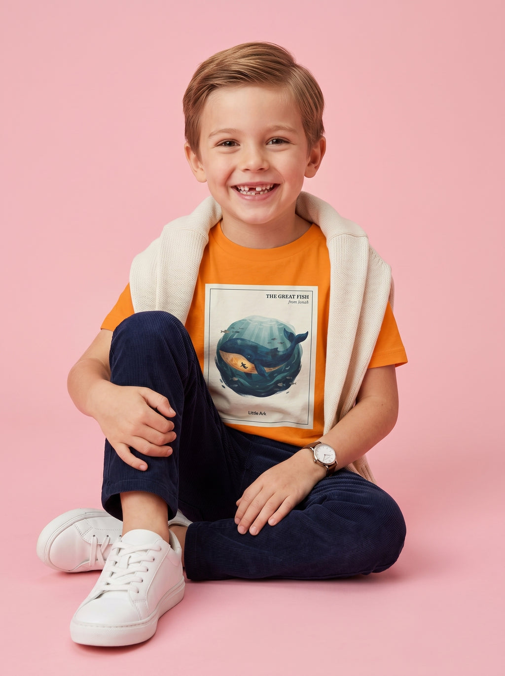 'The Great Fish - 'From Jonah' Kids Tee