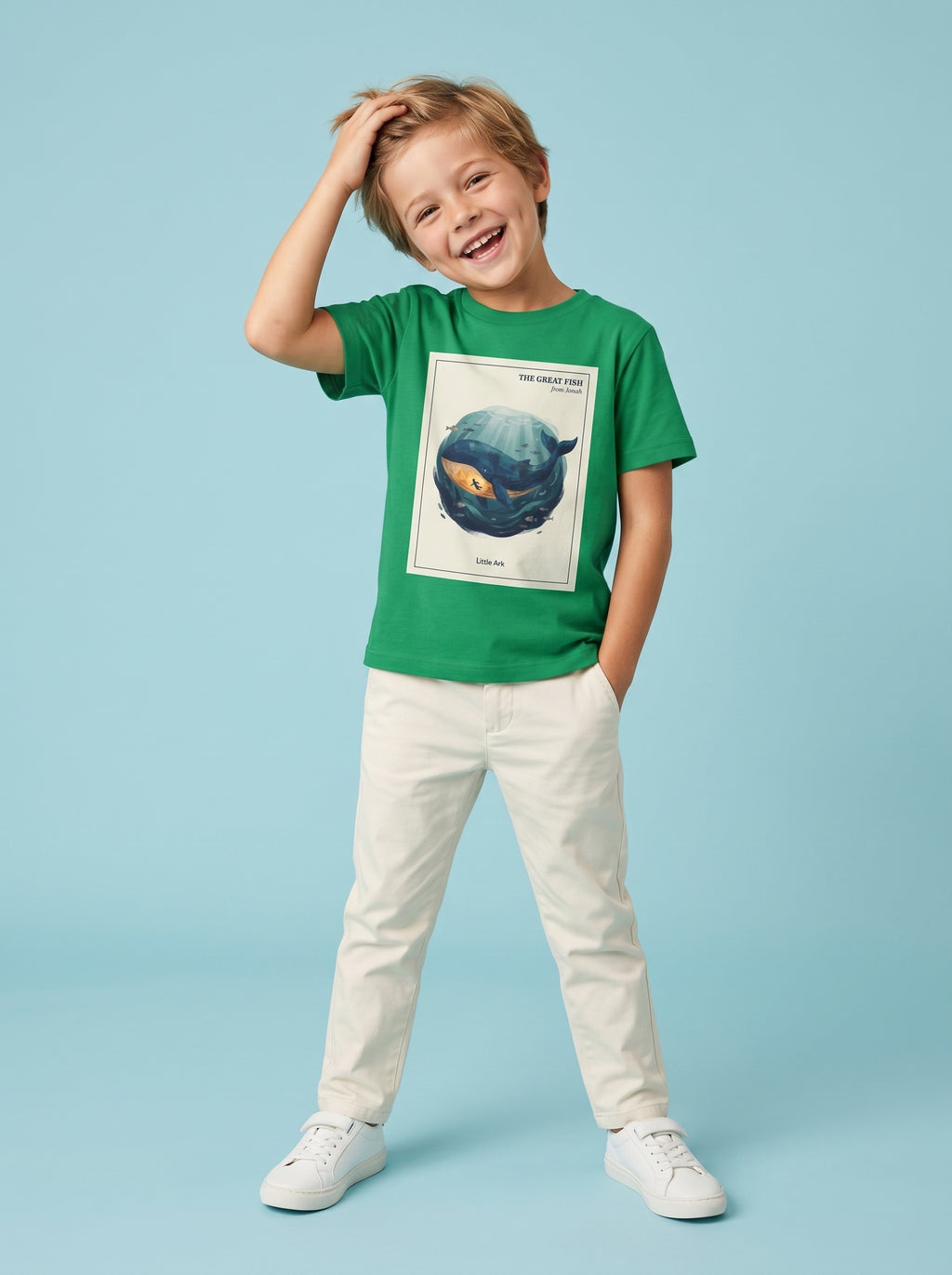 'The Great Fish - 'From Jonah' Kids Tee