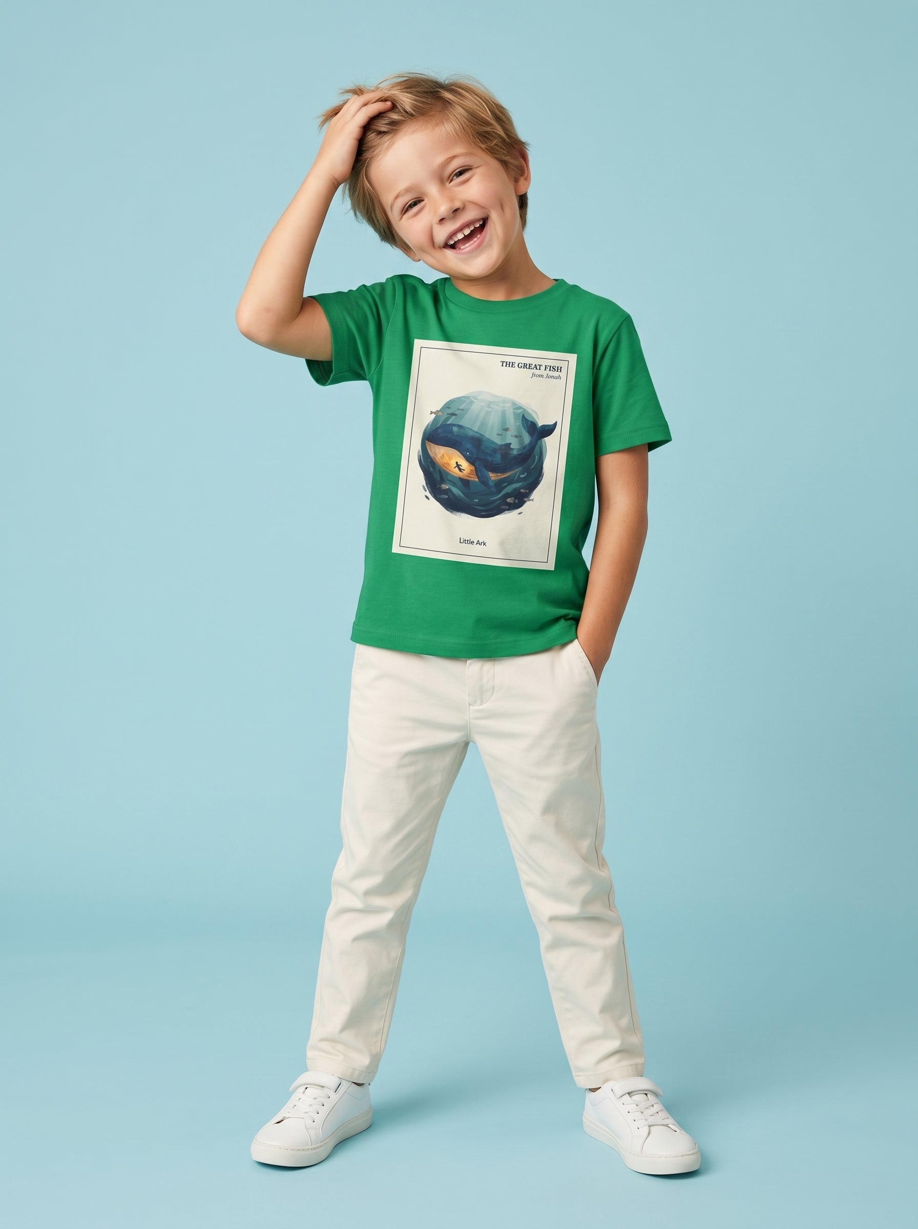 'The Great Fish - 'From Jonah' Kids Tee