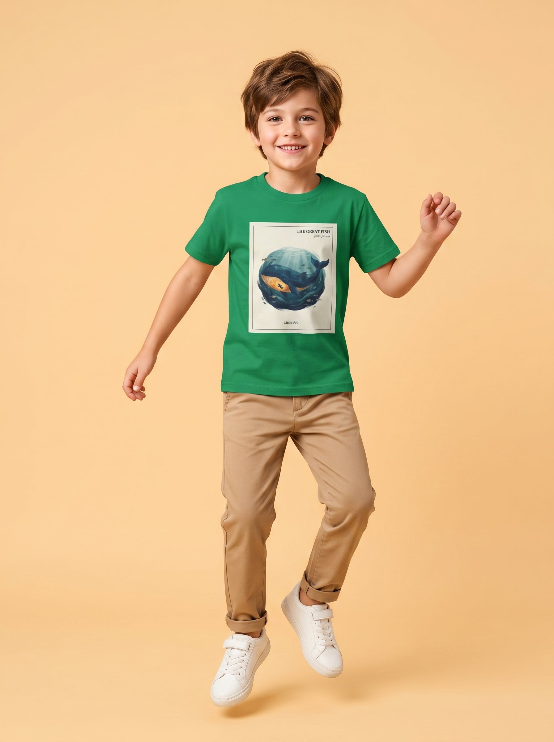'The Great Fish - 'From Jonah' Kids Tee